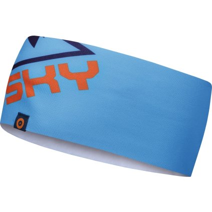 Sportovní čelenka HUSKY Ciw modrá (Velikost OneSize)