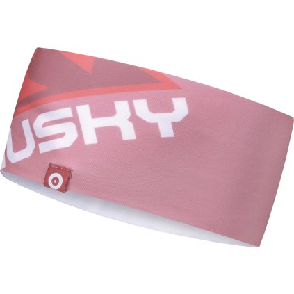 Sportovní čelenka HUSKY Ciw růžová (Velikost OneSize)