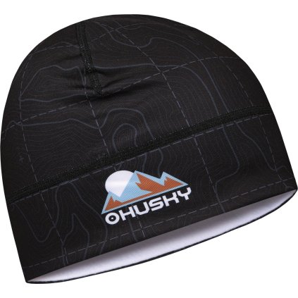 Sportovní funkční čepice HUSKY Cima černá (Velikost OneSize)