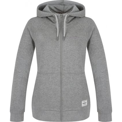 Dámská bavlněná mikina HUSKY Brool L šedá (Velikost XL)