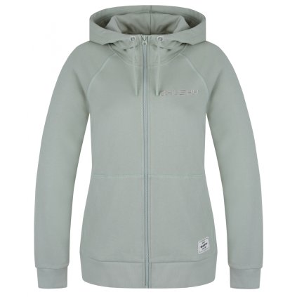 Dámská bavlněná mikina HUSKY Brool L zelená (Velikost S)