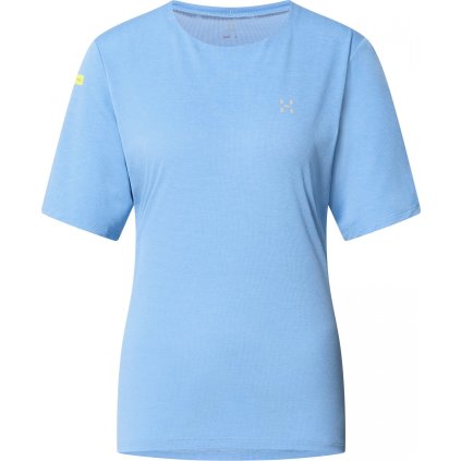 Dámské ultralehké triko Haglöfs L.I.M Ridge - světle modrá (Velikost XS)