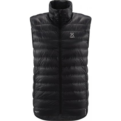 Pánská péřová vesta Haglöfs L.I.M Down - černá (Velikost S)