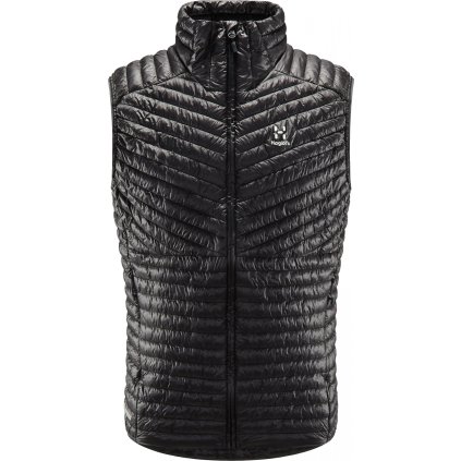 Pánská sbalitelná vesta Haglöfs L.I.M Mimic - tmavě šedá (Velikost S)