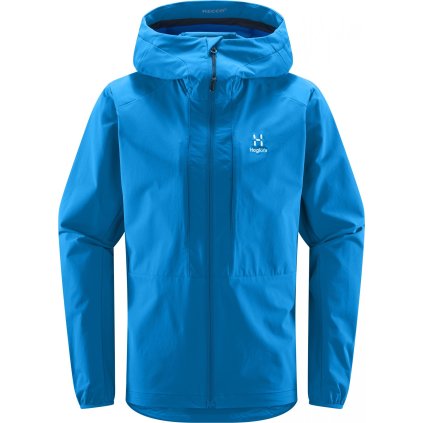 Pánská softshellová bunda Haglöfs Discover touring - modrá (Velikost S)