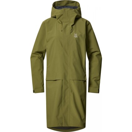 Dámská parka Haglöfs Aria Proof - zelená (Velikost XS)