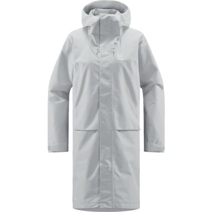 Dámská parka Haglöfs Aria Proof - šedá (Velikost XS)