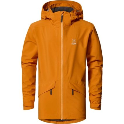 Dětská bunda Haglöfs Husk - žlutá (Velikost 134)