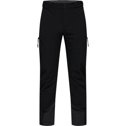 Pánské softshellové kalhoty Haglöfs Discover touring - černá (Velikost 54)