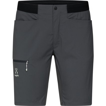 Dámské outdoorové šortky Haglöfs L.I.M Rugged - tmavě šedá (Velikost 34)