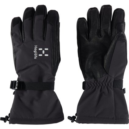 Rukavice Haglöfs Niva prstové - černá (Velikost 6)