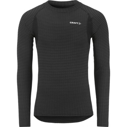 Pánské vlněné triko CRAFT Wool Extreme X LS 2 - černá (Velikost S)