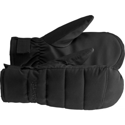 Zimní palčáky CRAFT Explore Padded - černá (Velikost XXS)