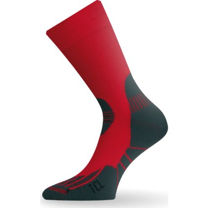 Funkční ponožky LASTING Tcl červené (Velikost M)