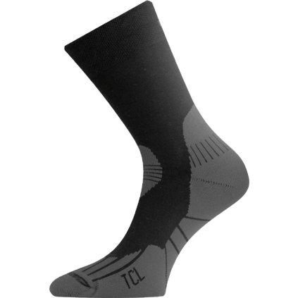 Funkční ponožky LASTING Tcl černé (Velikost M)