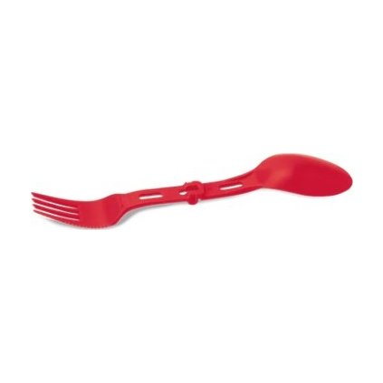 Příbor PRIMUS Folding Spork Red - červená (Velikost UNI)