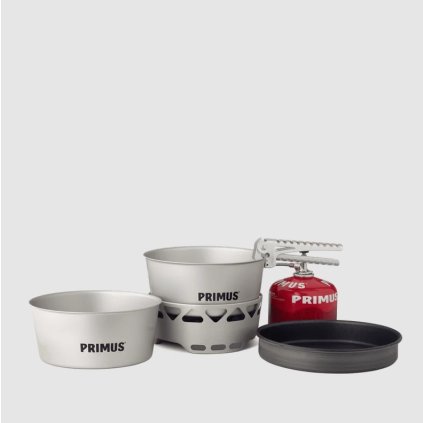 Vařič set PRIMUS Essential Stove Set 1,3 L - šedá (Velikost 1,3L)