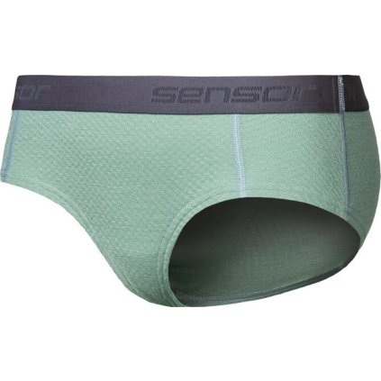 Dámské merino kalhotky SENSOR Df basil green (Barva zelená, Velikost XL)
