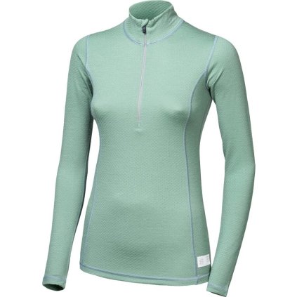 Dámské merino triko SENSOR Df basil green (Barva zelená, Velikost M)