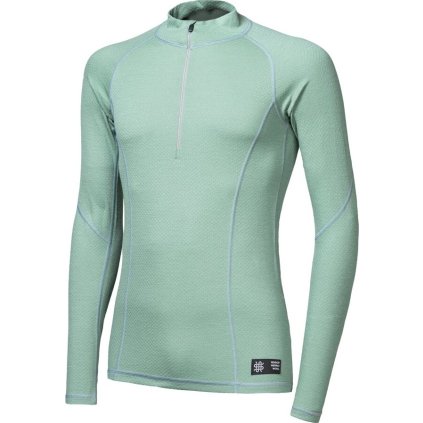 Pánské merino triko SENSOR Df basil green (Barva zelená, Velikost XL)