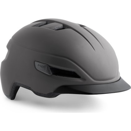 MET přilba CORSO tmavě šedá -52/56