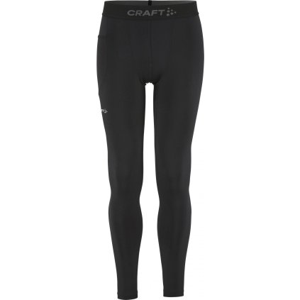 Pánské elastické kalhoty CRAFT Flow Thermal Tights - černá (Velikost S)