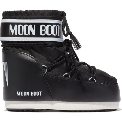 Dámské zimní boty MOON BOOT mb icon low nylon, N001 black (Velikost 33/35)