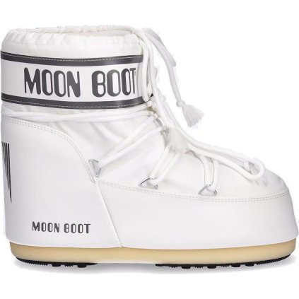 Dámské zimní boty MOON BOOT mb icon low nylon, A009 white mono (Velikost 33/35)