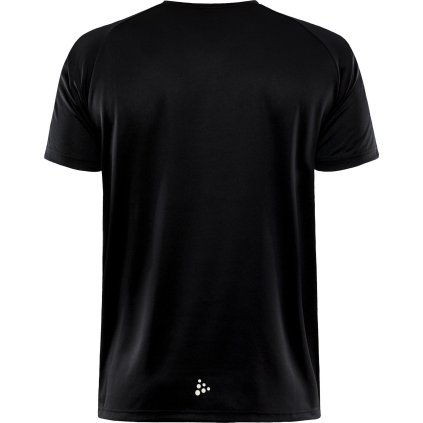 Pánské funkční triko CRAFT CORE Essence Logo - černá (Velikost XS)