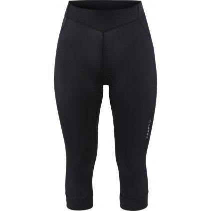 Dámské 3/4 cyklokalhoty CRAFT Core Endur Knickers černé (Velikost S)