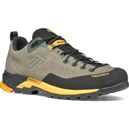 Pánské trekové boty TECNICA Sulfur GTX Ms, medium green/yellow (Velikost 46,5)