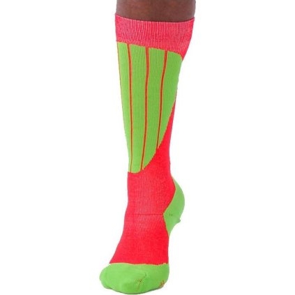 Lyžařské podkolenky BOOT DOC Poison Socks (Velikost 44/45)