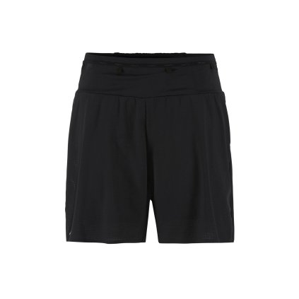 Pánské běžecké šortky CRAFT PRO Trail - černá (Velikost M)