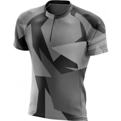 Pánské cyklistické tričko NORTHFINDER Dewerol černé (VELIKOST M)