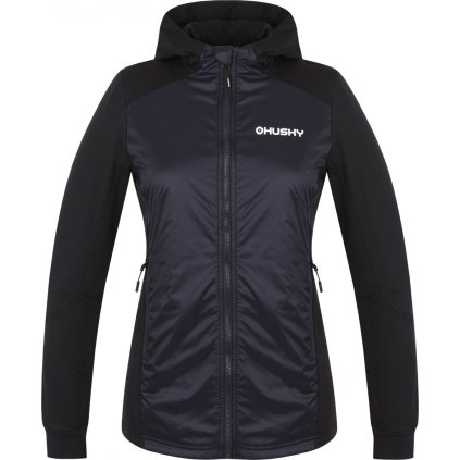 Dámská funkční mikina na zip HUSKY Any L černá (Velikost S)