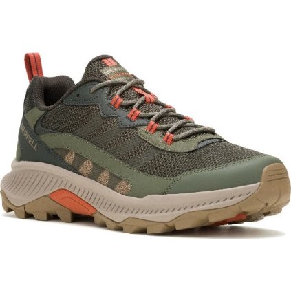 Pánské turistické boty MERRELL  J037851 speed strike 2 olive (Velikost 40)