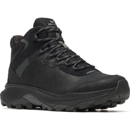 Pánské turistické boty MERRELL J038071 speed strike 2 mid ltr wp black (Velikost 40)