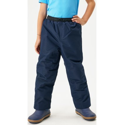 Dětské zimní rostoucí oteplovačky UNUO Polar, Tm. Modročerná (Velikost 92/98)