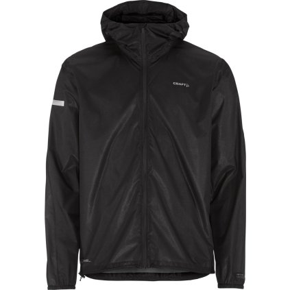 Pánská běžecká bunda CRAFT PRO Hydro Lightweight - černá (Velikost S)