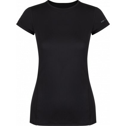 Dámské tričko ZAJO Litio W T-shirt SS černá s krátkým rukávem
