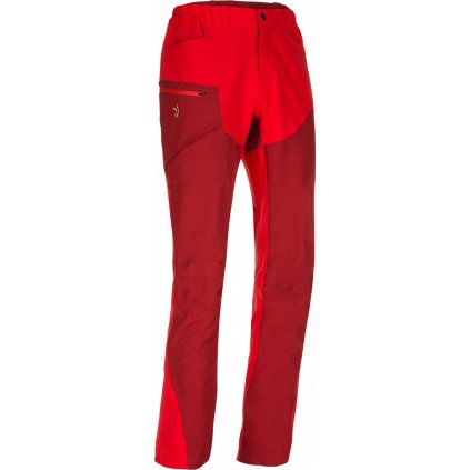 Pánské turistické kalhoty ZAJO Magnet Neo Pants rudá