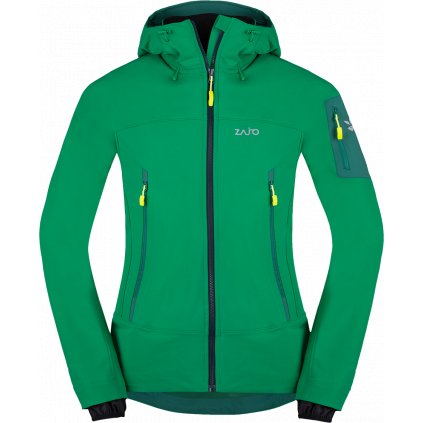 Pánská bunda ZAJO Air LT Hoody Jkt zelená 2