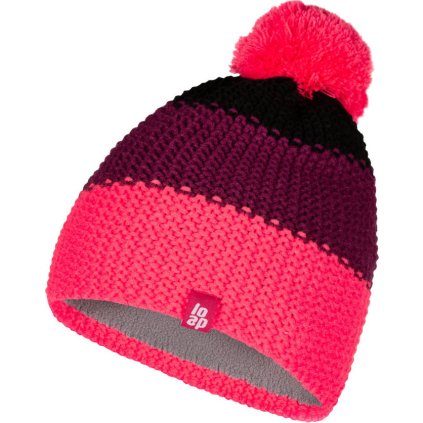 Dětská zimní čepice LOAP Zonko růžová