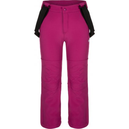Dětské softshellové kalhoty LOAP Lonny růžová