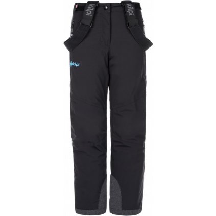 Dětské lyžařské kalhoty KILPI Team pants-j černá