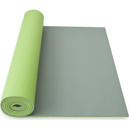 Yoga Mat YATE  dvouvrstvá zelená/šedá