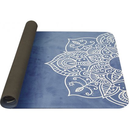 Yoga Mat YATE přírodní guma modrá