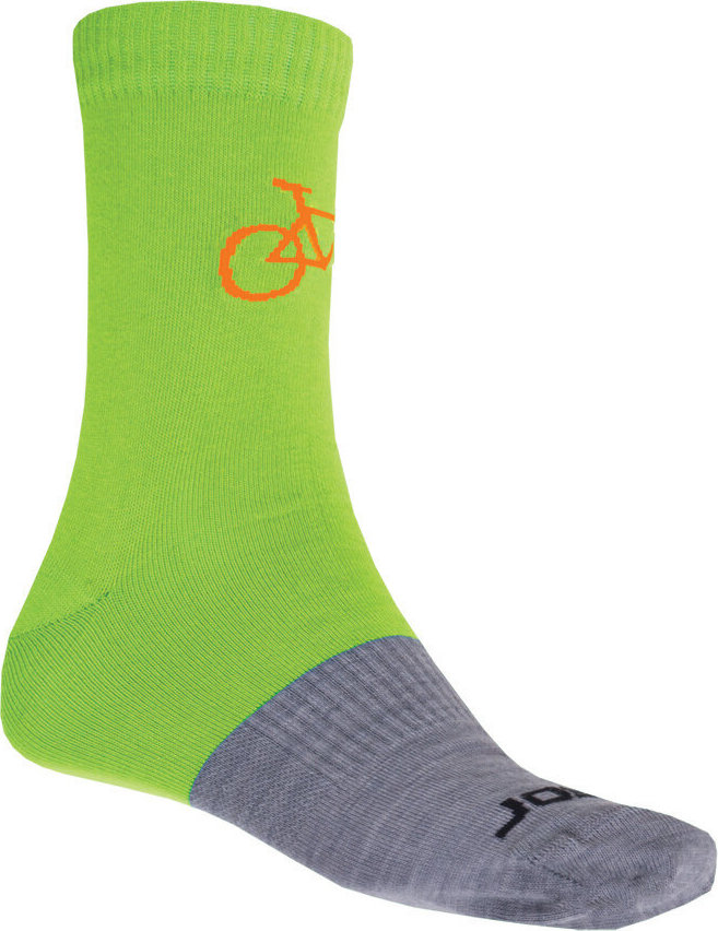 Ponožky SENSOR Tour merino zelená/šedá Velikost: 3/5, Barva: šedá