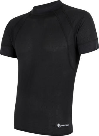 Pánské funkční tričko SENSOR Coolmax Air černá Velikost: L, Barva: černá