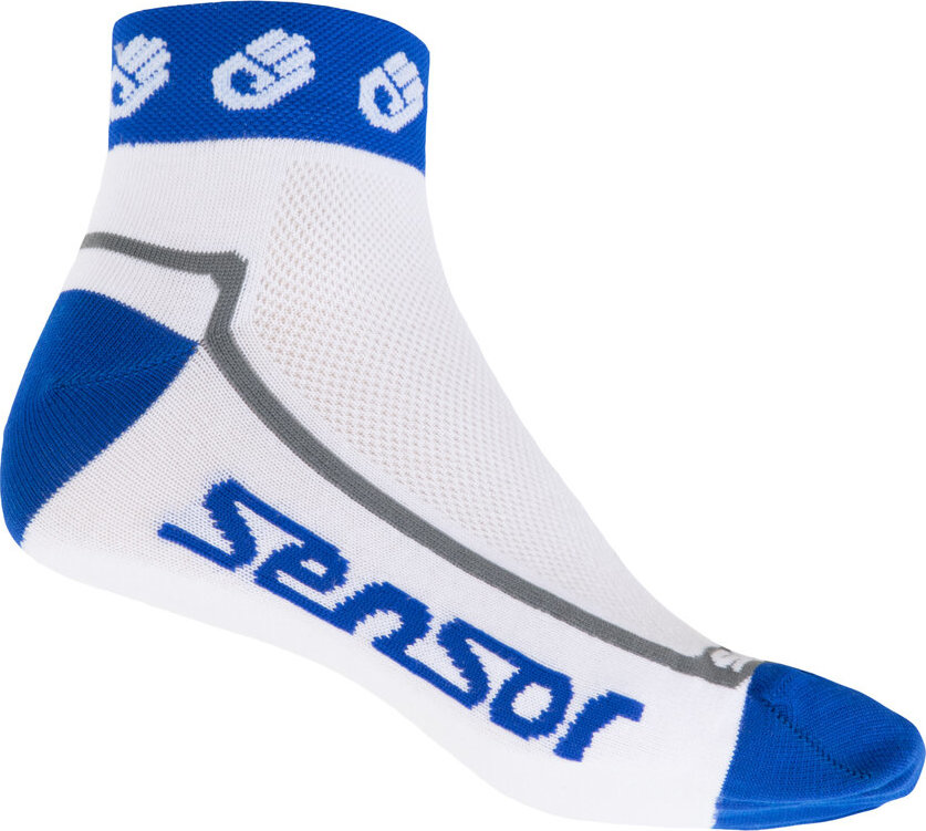 Ponožky SENSOR Race lite small hands modrá Velikost: 3/5, Barva: Modrá